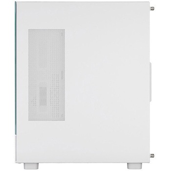 SilverStone ミニタワーケース Lucid 04 印象的な270°視野角を有するパノラマ効果のMicro-ATXケース SST-LD04-W-ARGB SILVER STONE(シルバーストーン)
