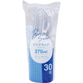 ベーシックセレクト クリアカップ 270ml 大和物産