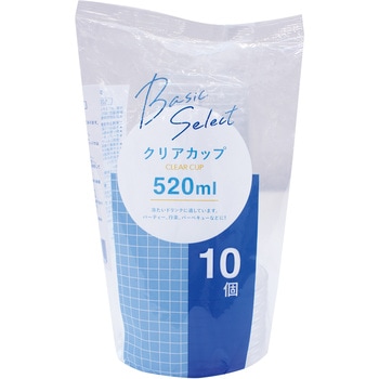 ベーシックセレクト クリアカップ 520ml 大和物産