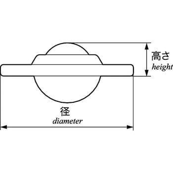 US-25 US型ボールベアー(上向専用) 1個 井口機工製作所 【通販サイト