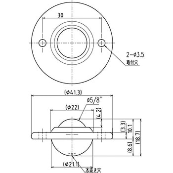 US型ボールベアー(上向専用) 井口機工製作所