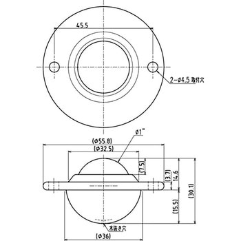 US型ボールベアー(上向専用) 井口機工製作所
