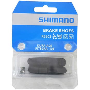 R55C3(BR-7900) ブレーキシュー SHIMANO(シマノ) ブラック色 - 【通販