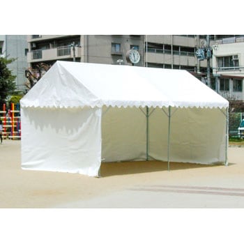 三方幕(白) 俣野(タイタンGT) 集会用テント 【通販モノタロウ】
