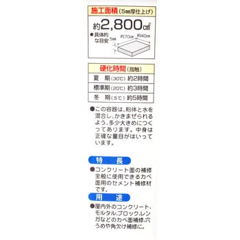 C003 コンクリート 外カベ ブロック塀補修材 1個 4kg アサヒペン 通販サイトmonotaro