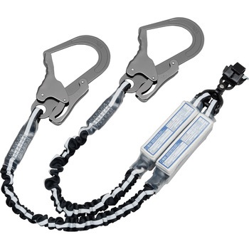 KH 墜落制止用器具2丁掛ジャバラ剣スチールペダル17 - KH(基陽)