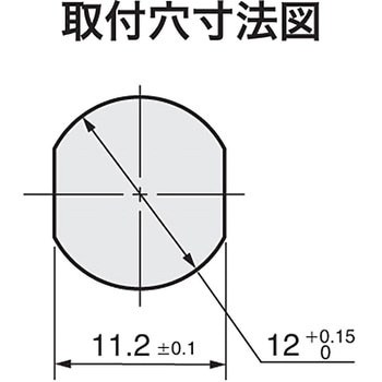 ネジ取付形 超小型キーロックスイッチ SKシリーズ NKKスイッチズ(日本開閉器)