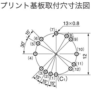 ロータリスイッチ MRシリーズ NKKスイッチズ(日本開閉器) 【通販モノタロウ】