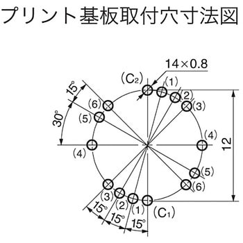 ロータリスイッチ MRシリーズ