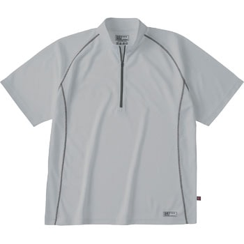 IDIES ドライ半袖ジップアップシャツ 228 ホシ服装