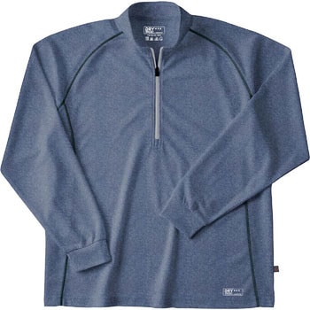 IDIES ドライ長袖ジップアップシャツ 229 ホシ服装
