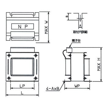 NESB1000AE21-00 単相乾式変圧器 B種絶縁 AE21シリーズ 1個 布目電機