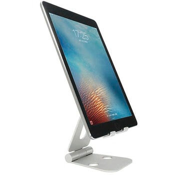 スマホ・タブレット用アルミスタンド ダブルスイングスタンドバイミー シルバー アーキサイト