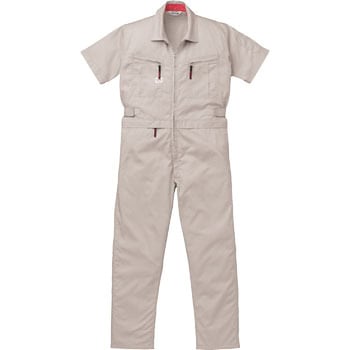 腰割れ式半袖つなぎ服(春夏用) 1-6901 AUTO-BI(山田辰)