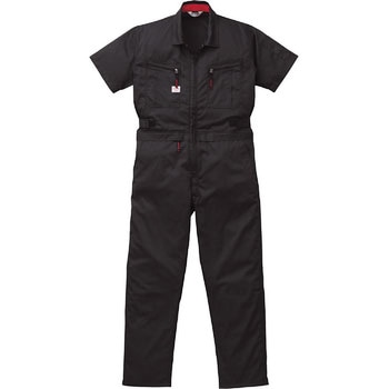 腰割れ式半袖つなぎ服(春夏用) 1-6901 AUTO-BI(山田辰)