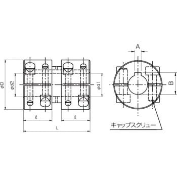 Z 15k ゼロカップ キー溝付タイプ 三好キカイ 軸穴径d1 15fmm 許容トルク 63n M 軸穴径d2 15fmm 外径d 34fmm 5000min Sup 1 Sup R P M Z 15k 通販モノタロウ