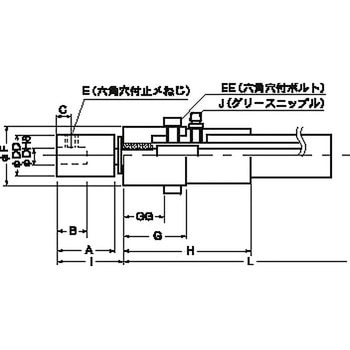 フレックスシャフト(チューブ付・両回転用) CS形 サンエス(昌和発條製作所)