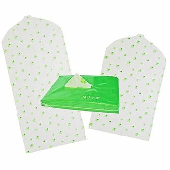 洋服カバー クローバー柄 フォーラル