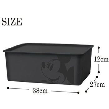 ミッキーマウス スクエアBOX - 錦化成