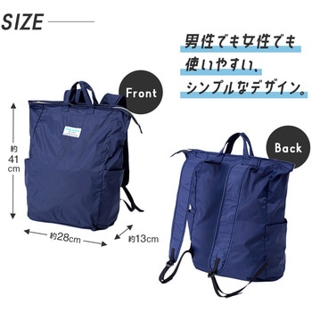 手の平サイズに畳めるリュック アイメディア