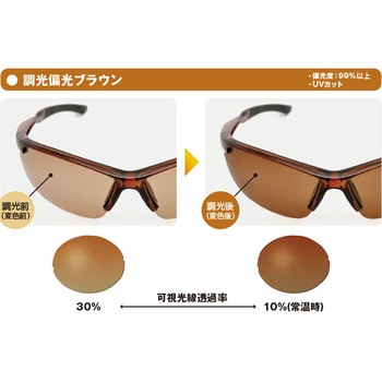 冒険王【調光偏光レンズシリーズ】 調光ハイパーサテライト 視泉堂