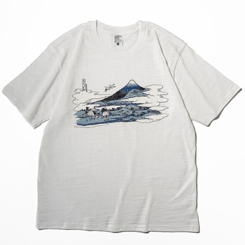 通油町Tシャツ 梅沢 白 LIFEMAX