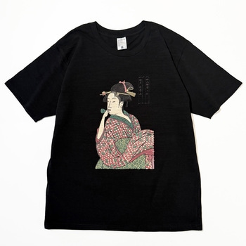 通油町Tシャツ ポッピン 黒 LIFEMAX