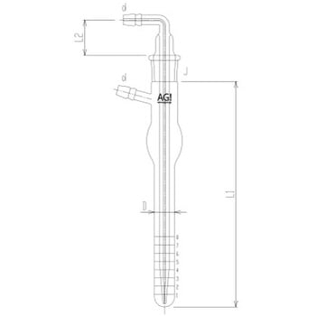 小型ガス吸収管 旭製作所