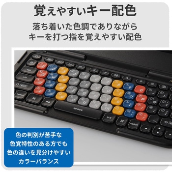 iPad 10.9インチ 第10世代 (2022) ケース一体型 学習用 キーボード 中学生向け かな無し 有線接続 分離式 エレコム