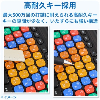 KEY PALETTO Folio 交換用 iPad ケース 一体型 パソコン 学習用 キーボード かな有り 有線接続 分離式 エレコム
