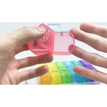 ピルケースレインボーミニボックスタイプ Santek