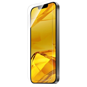 iPhone 16e/iPhone 14/iPhone 13 ガラスフィルム「GLASS PREMIUM FILM Lite」全面保護 超透明 MSソリューションズ