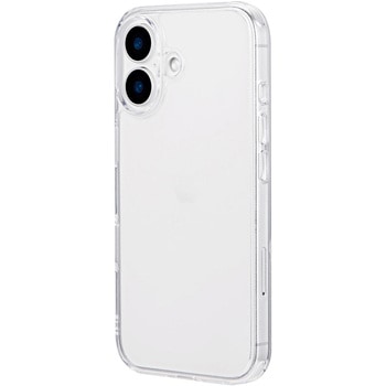 iPhone 16 耐傷・耐衝撃ハイブリッドケース 「UTILO Hybrid」 クリア MSソリューションズ