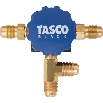 TB123TB用マニホールドボディ-(バルブ、ノブ付き) TASCO(タスコ)