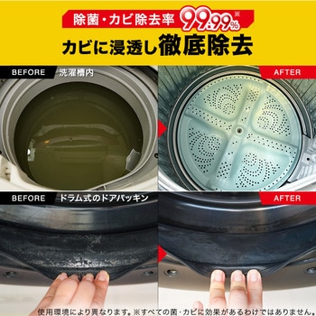 茂木和哉 洗濯槽クリーナー 塩素系粉末タイプ (縦型・ドラム式両用) 茂木和哉