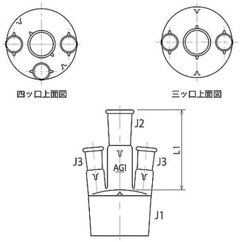 重合フラスコカバー 3272シリーズ - 旭製作所