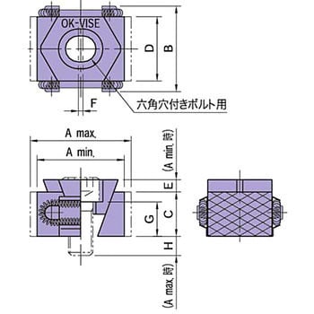 BK2・DK2・FK2 OKバイス(シングルタイプ) イマオコーポレーション