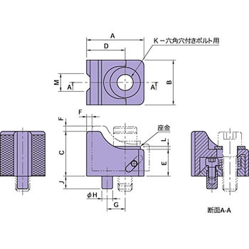 CP107 サイドクランプ イマオコーポレーション