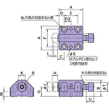 CP110・CP111 クランプポスト イマオコーポレーション