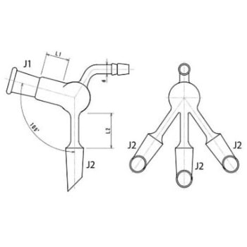 減圧用三又アダプター 2336シリーズ - 旭製作所