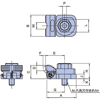 BJ162 カムサイドクランプ イマオコーポレーション