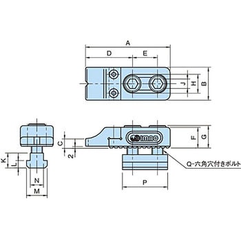 イマオ アジャストサイドストッパー(T溝タイプ) BJ202-16030T | sport