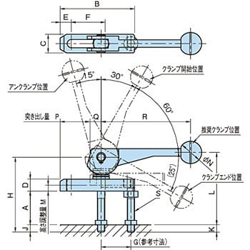 BJ153-12001C1 BJ153-C カムレバーセット 1個 イマオコーポレーション