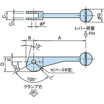 BJ167・BJ168 カムレバー イマオコーポレーション