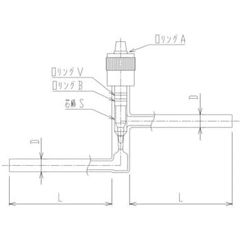 流量調整用ニードルバルブ Y形 ストレートタイプ 2228シリーズ 旭