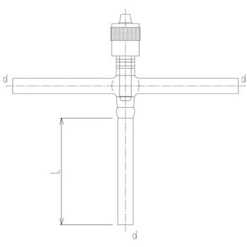 高真空グリースレスバルブ T型 2260シリーズ 旭製作所