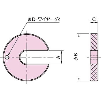 CW ジグ用割り座金 イマオコーポレーション