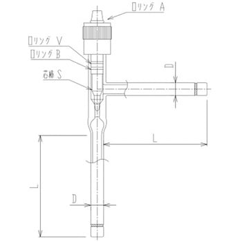 流量調整用ニードルバルブ L形 アングルタイプ 2230シリーズ 旭製作所
