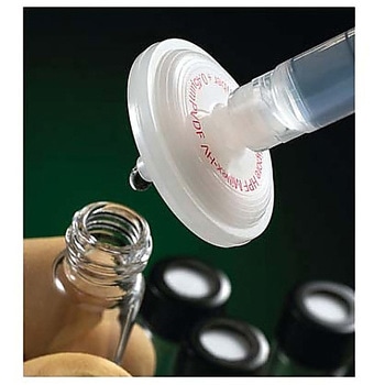 Millex-HPF Filter， 0.45 μm， Nylon， with graduated glass fiber prefilter， 25 mm， non-sterile 50PK Merck(メルクミリポア)