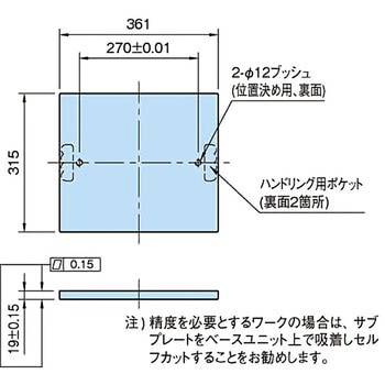MB-VM300SP サブプレート イマオコーポレーション